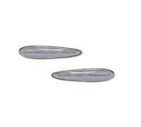 EHDXGGEK Alloggiamenti for indicatori di direzione laterali for parafango anteriore/posteriore dell'auto compatibili con Nissan Maxima 2000 2001 2002 2003 senza lampadina/presa(Front Clear lens)