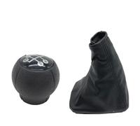 EHDXGGEK Cuffia leva cambio auto antiscivolo, impugnature freno a mano, compatibile con OPEL CORSA C (01-06), TIGRA B (04-12), COMBO (01-11)(2Pcs Gear Knob Cover)