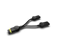 Eheim Distributore a Y a 2 scomparti per PowerLED+, nero, metallo, risparmio energetico, controllo touch, moderno, soggiorno, camera da letto