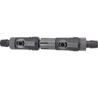 EHEIM 4004412 Rubinetto doppio regolabile per tubi 12/16 Sgancio Rapido acquario