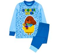EHI Duggee Pajamas Boys Kids Hug Blue T-Shirt Pantaloni Lunghi Pjs 4-5 Anni