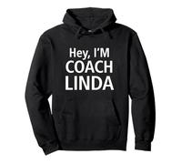 EHI, Sono Coach Linda - Life Coaching Professionale Felpa con Cappuccio