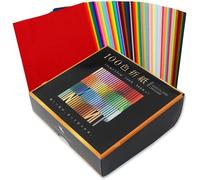 Ehime Paper Co., Ltd. Origami 100 colori, NE-100C-5, 15 cm, 500 fogli, scatol...