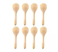 EHJRE 2x 8 Pezzi Maracas in Legno Dipinte a Mano Maracas per Compleanno M