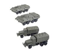 EHJRE 4X 1/144 Modelli di Veicoli Simulazione Puzzle Giochi Modellismo Giocattoli per Bomboniere, Style L