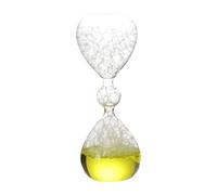 EHJRE a Bolle, Decorazione Da Scrivania, Artigianato Unico Fatto a Mano, con Timer a Movimento Liquido per Ristoranti, Giallo