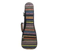 EHJRE BASS UKULELE UKULELE -Pocket Pocket Piccola Borsa per Chitarra Ukulele GIG -Cocked Rackpack Imbottito per Sintonizzatore -Concerto Clip di Accordatura, for 23inch Ukulele