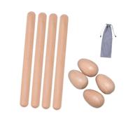 EHJRE Bastoncini Ritmici Musicali Bastoncini Ritmici a Percussione Praticare La Coordinazione Occhio-mano Giocattolo Educativo Musicale per Principiant, Stile B