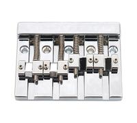 EHJRE Componente Hardware Professionale per Ponte Basso a 4 Corde, Gruppo di Sostituzione Del Ponte Basso Fisso per Accessori per Strumenti Musicali, Oro