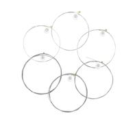 EHJRE Corde per chitarra da 6 pezzi, set di corde in acciaio al carbonio, strumento di cambio, per parti di riparazione di forniture