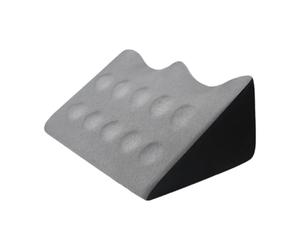 EHJRE Cuscino a Cuneo per Letto, Supporto per Gambe Massaggiante, Cuscino per Elevazione Gambe per Soggiorno, Cuscino per La Schiena per Gravidanza, Osserva, Grigio