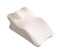 EHJRE Cuscino Reclinabile, Elevazione Gambe, Memory Foam, Ergonomico, per Schiena, Collo, Stomaco, Cuscino Lombare, Cuscino a Cuneo per Rilassarsi, Leggere, Beige