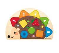 EHJRE Giocattolo educativo per il riconoscimento di colori e forme, puzzle in legno per bambini da 1 a 3 anni