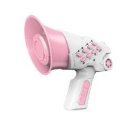 EHJRE Giocattolo Modulatore Vocale per Bambini con 4 Opzioni Sonore Mini Altoparlante Portatile Regalo, Rosa, Taglia unica bambino