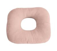 EHJRE Guanciale Morbido con Foro per Orecchini Ergonomico E Traspirante Adatto a Dormire su Un Lato Casa Viaggi E Ambiente Lavorativo, Rosa