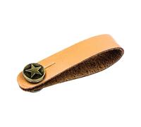 EHJRE Lucchetto per Tracolla per Chitarra, Tracolla per Chitarra, Accessori per Chitarra, Chitarra Classica, PU, paletta, Adattatore, Cravatta per Prove S, Marrone Chiaro