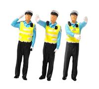 EHJRE Modello di Scena di Incidente Stradale in Scala 1/64 per Oggetti da Collezione, Ornamenti E Oggetti di Scena Fotografici, Polizia Stradale Cinese