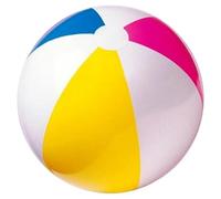 EHJRE Pallone da Spiaggia Gonfiabile, Giocattolo da Piscina, Accessorio per l'interazione tra Genitori e Figli, Arcobaleno, per Feste all'aperto, 61 Cm