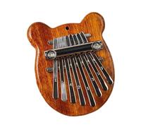 EHJRE Piano di Dito Compatto, Piccolo Dono Ciondolo per Principiante Strumento per Il Piano Del Pollice per I Giocatori, Orso