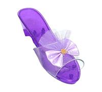 EHJRE Scarpe da Principessa Slip-on per Feste a Tema Danza per Bambini, Giochi di Ruolo, Viola