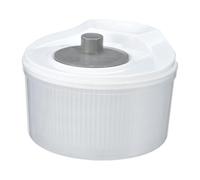 EHJRE Scolapiatti, per Lavare I Piatti Da Cucina, Pratico, Mantiene Fresco, Pratico Contenitore, Vaschetta Raccogli-gocce per Ciliegie, Bianco Grigio