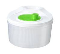 EHJRE Scolapiatti, per Lavare I Piatti Da Cucina, Pratico, Mantiene Fresco, Pratico Contenitore, Vaschetta Raccogli-gocce per Ciliegie, Verde Bianco