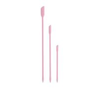 EHJRE Set di Raschietti in Silicone, Impastatrice per Burro, Raschietto per Crema Pasticcera, Utensile Da Forno per Burro di Arachidi, Bottiglia, Ristorante, Rosa