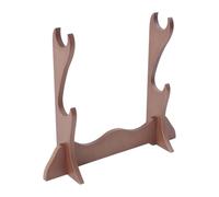 EHJRE Supporto per Flauto in Legno, Espositore per Spada per Flauto, Desktop con Fischietto