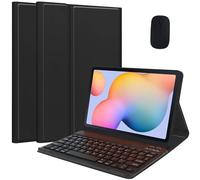 EHLCYS Custodia con Tastiera per Xiaomi Redmi Pad SE 11 Pollici 2023 Tablet, Tastiera Bluetooth Wireless Rimovibile Magnetica, Cover Posteriore in TPU Ultrasottile E Leggera con Mouse,Nero