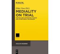 Ehler Voss Mediality on Trial (Copertina rigida) Okkulte Moderne