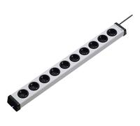 Ehmann 0200x00102301 presa multipla 10fach grigio Schutzkontakt 1