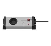 Ehmann 0217c01012a01 Multipresa con timer 1 parte Grigio, Nero Schuko 1 pz.