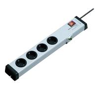 Ehmann 0220x00042301 Multipresa con interruttore 4 vie Grigio Schuko 1 pz.