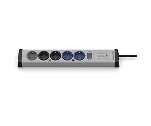EHMANN 0266x00059301 Master/Slave - Barra per officina con avanzamento e riavvolgimento regolabili per dispositivi di aspirazione, 1,5 m di cavo
