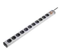 Ehmann 0601x00112031 presa multipla con Schalter 11fach alluminio