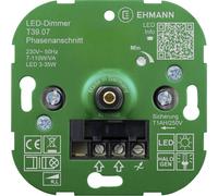 Ehmann 3900x0700 Dimmer da incasso Adatto per lampadina: Lampadina a risparmio