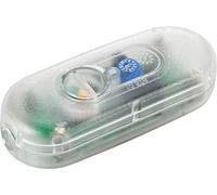 EHMANN LED Dimmer per cavo 2900x0800 (colore: trasparente) taglio di fase, 230 V, 50 Hz, per LED + alogena HV + lampadina - Potenza: LED 3-35 W, 5-100 W/VA