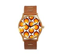 eHo Orologio Upcyclée Collection Sixties - Marrone Bolle