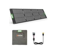 EHOM Pannello solare pieghevole 200 W - Modulo solare ES200 per PowerStation EP600/EP1650 - Caricatore solare con cavo di ricarica solare - Generatore solare per esterni per campeggio e giardino