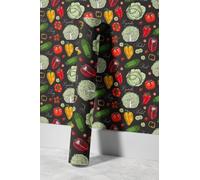 EHOMERY Carta da Parati Skyline New York Autoadesiva Per Mobili Cucina Frutta Verdura Tropicale Tinta Unita Carta Rimovibile Scaffali 45x300cm