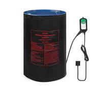 EHRJDWX - Coperta elettrica per riscaldamento a tamburo da 55 galloni, con controllo digitale, scaldabagno industriale, coperta riscaldante a tamburo a copertura completa, uso per fusti di olio in