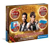 Ehrlich Brothers Calendario dell'Avvento 2025 - Calendario natalizio della magia con 24 trucchi magici per bambini dai 7 anni di Clementoni 59407