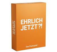 Ehrlich Jetzt?!®️ - Das versaute Partyspiel für Erwachsene und Jugendliche - Partyspiel - Wahrheit oder Pflicht - Kartenspiel - Ich Habe noch nie - Wer würde eher - Scherzartikel - lustiges Geschenk