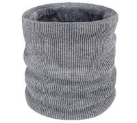 ehsbuy Scaldacollo invernale in pile per uomini e donne termiche a maglia spessa ghette da sci maschera sciarpa regali per ciclismo all'aperto, grigio, Taglia unica