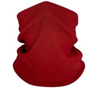 ehsbuy Snoods - Scaldacollo invernale per uomo e donna, caldo, antivento, scaldacollo, sciarpa, copertura per il viso, bandana, per sport all'aria aperta, moto, sci, corsa, ciclismo, regali, Rosso