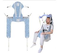 Ehucon Imbracatura per sollevamento pazienti con supporto per la testa per anziani/disabili/handicap per toilette/trasferimento/sollevamento, adatta per assistenza domiciliare o infermieristica 226,8