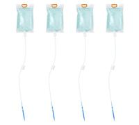 Ehuihuan Irrigazione a Goccia Automatica, Irrigatori Automatici per Vasi, Innaffiatore Automatico, Kit Irrigazione Giardino Balcone, Sacchetti Irrigatori a Goccia con Flusso Regolabile 4PCS 3,5L