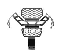 EHWLFVX Griglia Protezione Motocicletta Per CFMOTO Per 450MT Per IBEX 450 2024-2025 Faro Coperchio Di Protezione Cambiamento Colore Accessori Modifica(Champagne)