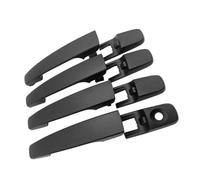 EHWLFVX Maniglie Esterne Delle Portiere Dell'auto Per Ford Per Focus 2008-2011 4 Pezzi Maniglia Esterna Per Porta Anteriore Posteriore Sinistra Destra Maniglia della porta laterale(Matte Black)