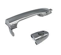 EHWLFVX Maniglie Esterne Delle Portiere Dell'auto Per Kia Per Spectra Per Cerato 2004-2008 Maniglia Esterna Porta Anteriore O Posteriore Con Tappo Cromato Maniglia della porta laterale(Front left)